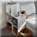 F38. Cubbie shelving. 